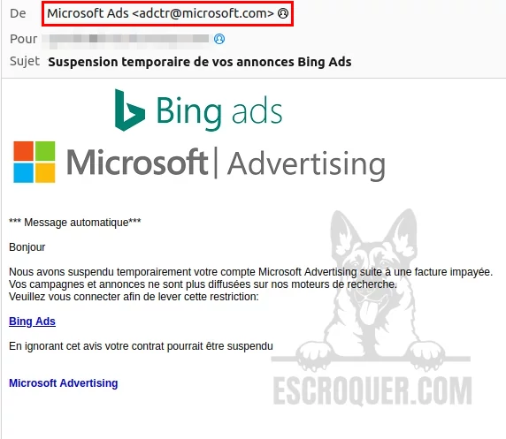 Microsoft Bing ads
